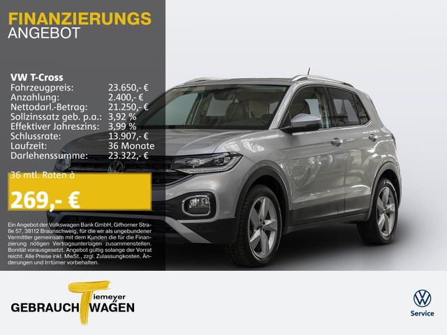 Volkswagen T-Cross 1.5 TSI DSG STYLE LED NAVI VIRTUAL AHK