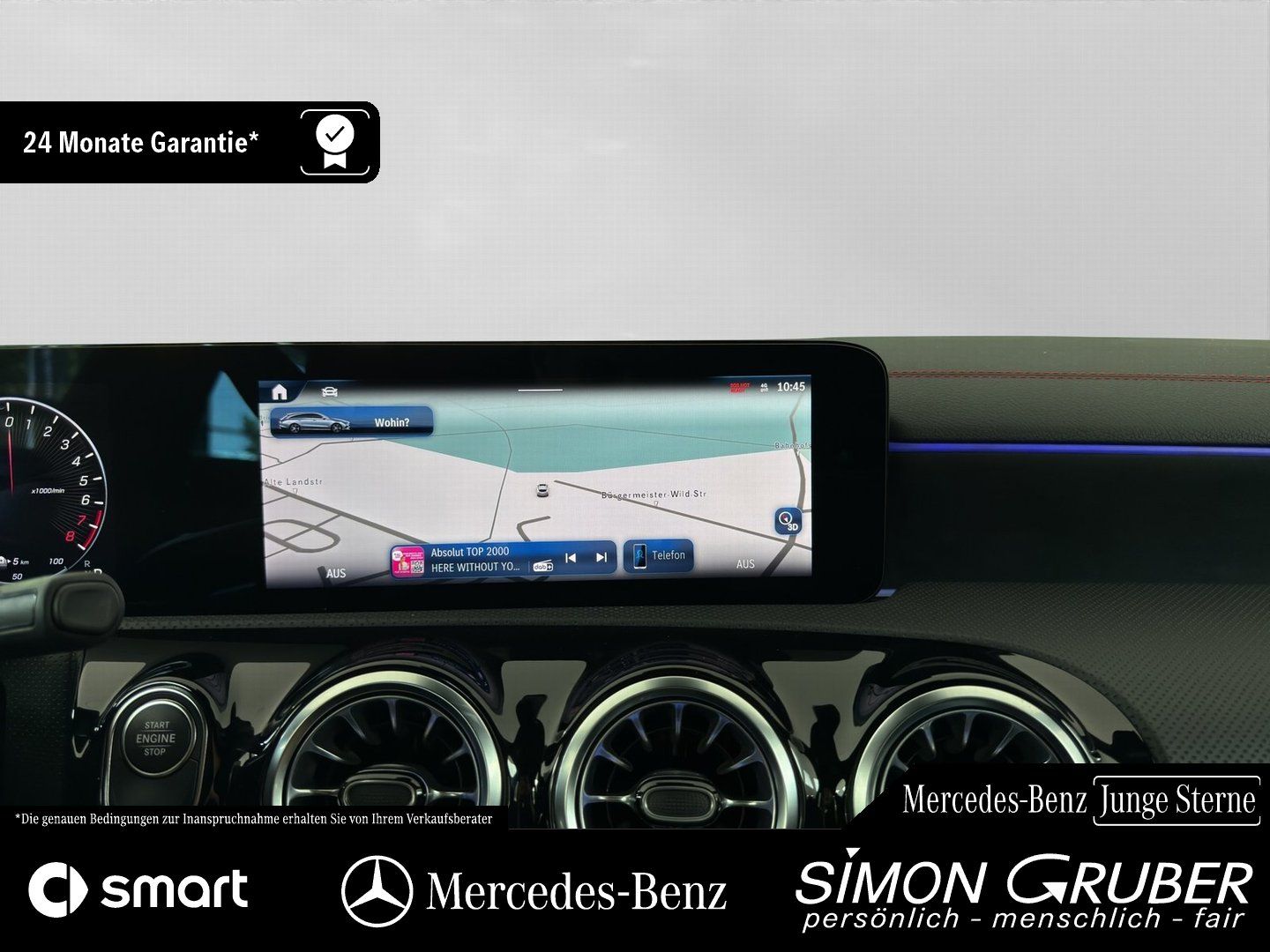Fahrzeugabbildung Mercedes-Benz CLA 250 e SB AMG HUD KeylessGo LED Ambi 11KW
