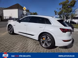 Audi e-tron 55 quattro advanced S-LINE+PANO+NAVI+CAM - weiße Audi e-tron
