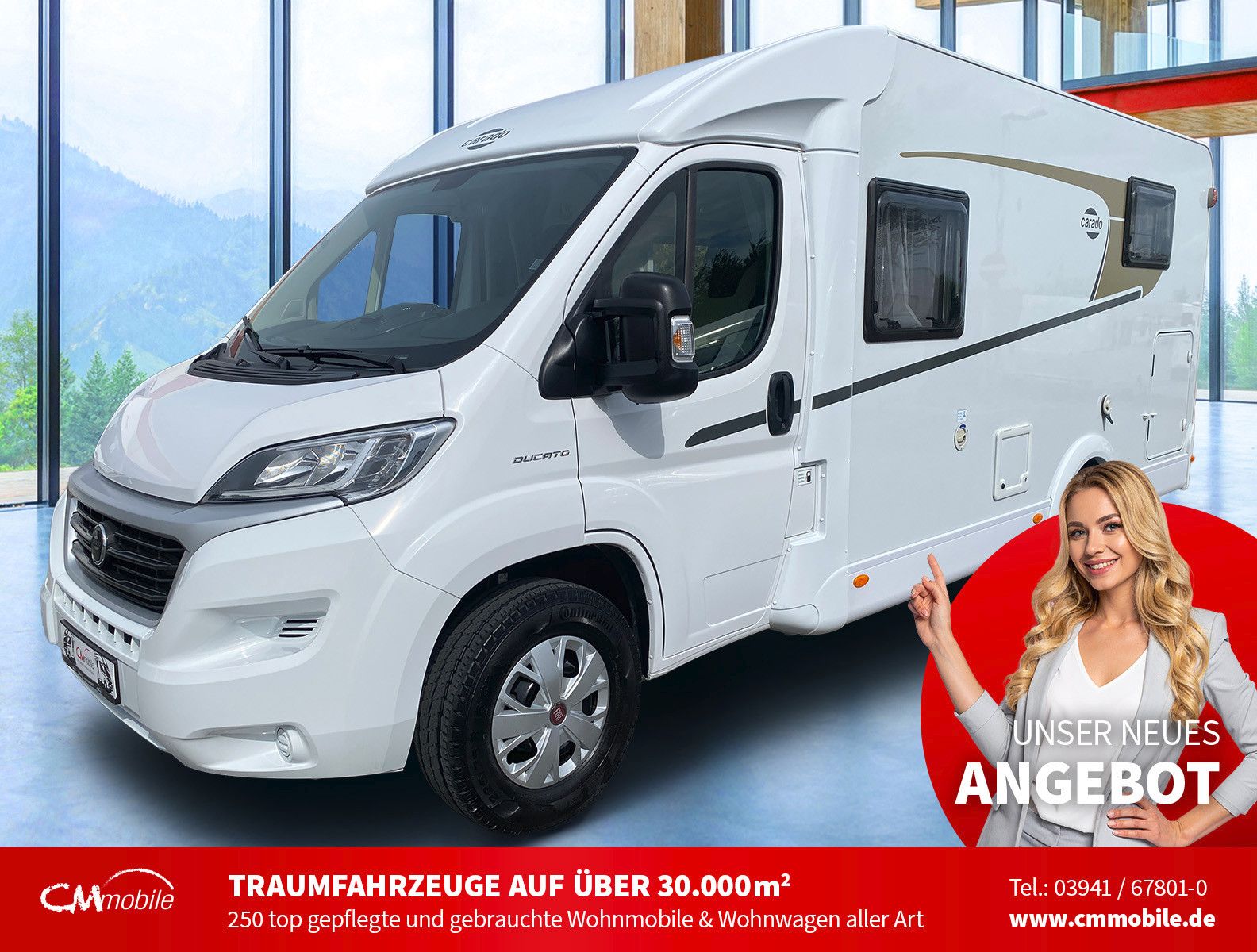 Carado
 V 337 - Einzelbetten - Garage
