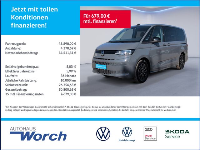 T7 Multivan 2.0 TDI LÜ Klima LED Navi Alu