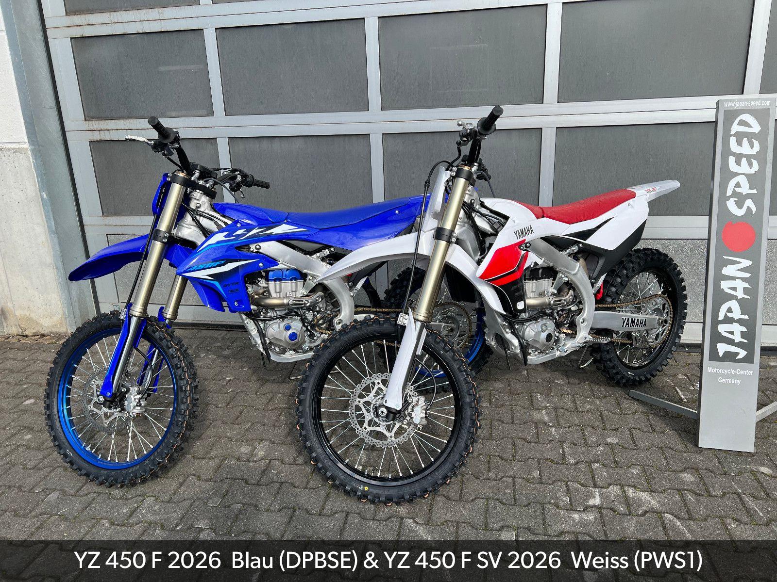Yamaha YZ450F Neufahrzeug ab 8790€