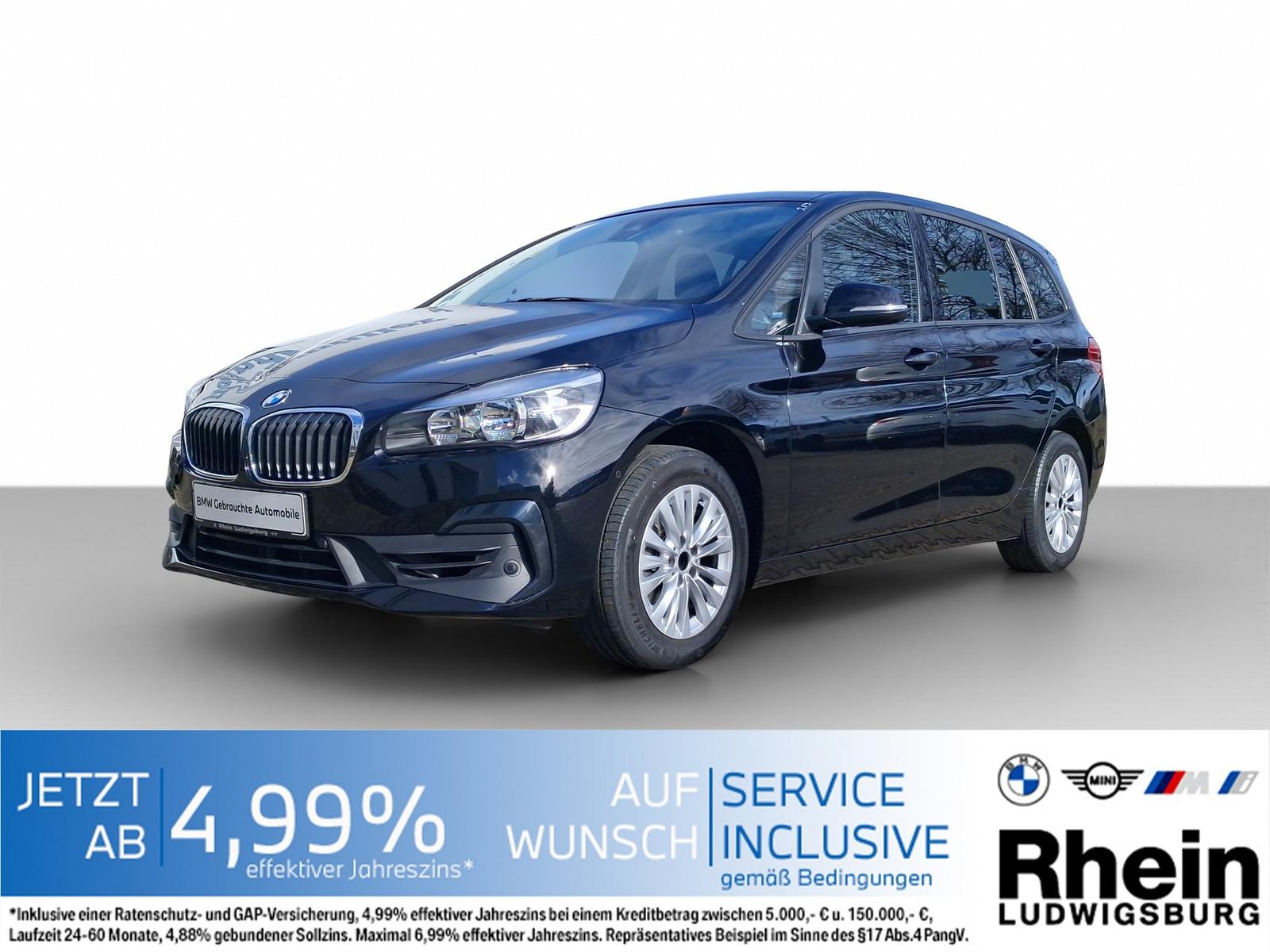 BMW 218i Gran Tourer Navi SHZ ParkAs BusinessPak