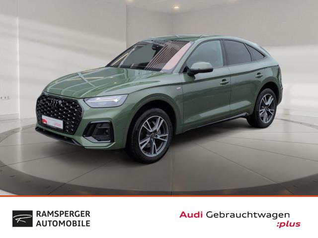 Audi Q5 Sportback S line 40 TDI quat LED HuD AHK 360°