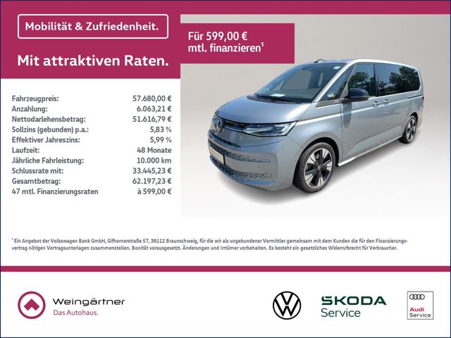 T7 Multivan Style 2.0 TDI lang LÜ, DCC, AHK, Sth