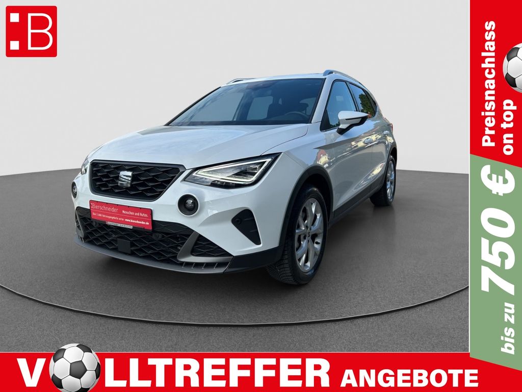 Seat Arona 1.0 TSI FR ab 113,- + Anz. 990,- NAVI CAM