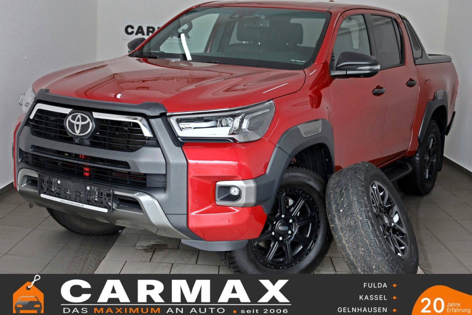 Fahrzeugabbildung Toyota Hilux Invincible,ACC,Rollo el.AHK,Garantie 2028