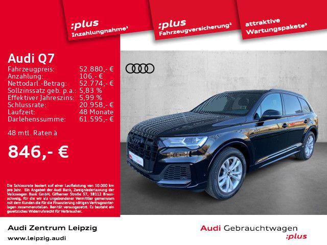 Audi Q7 55 TFSIe S line qu. *AHK*Air*Assistenz plus*