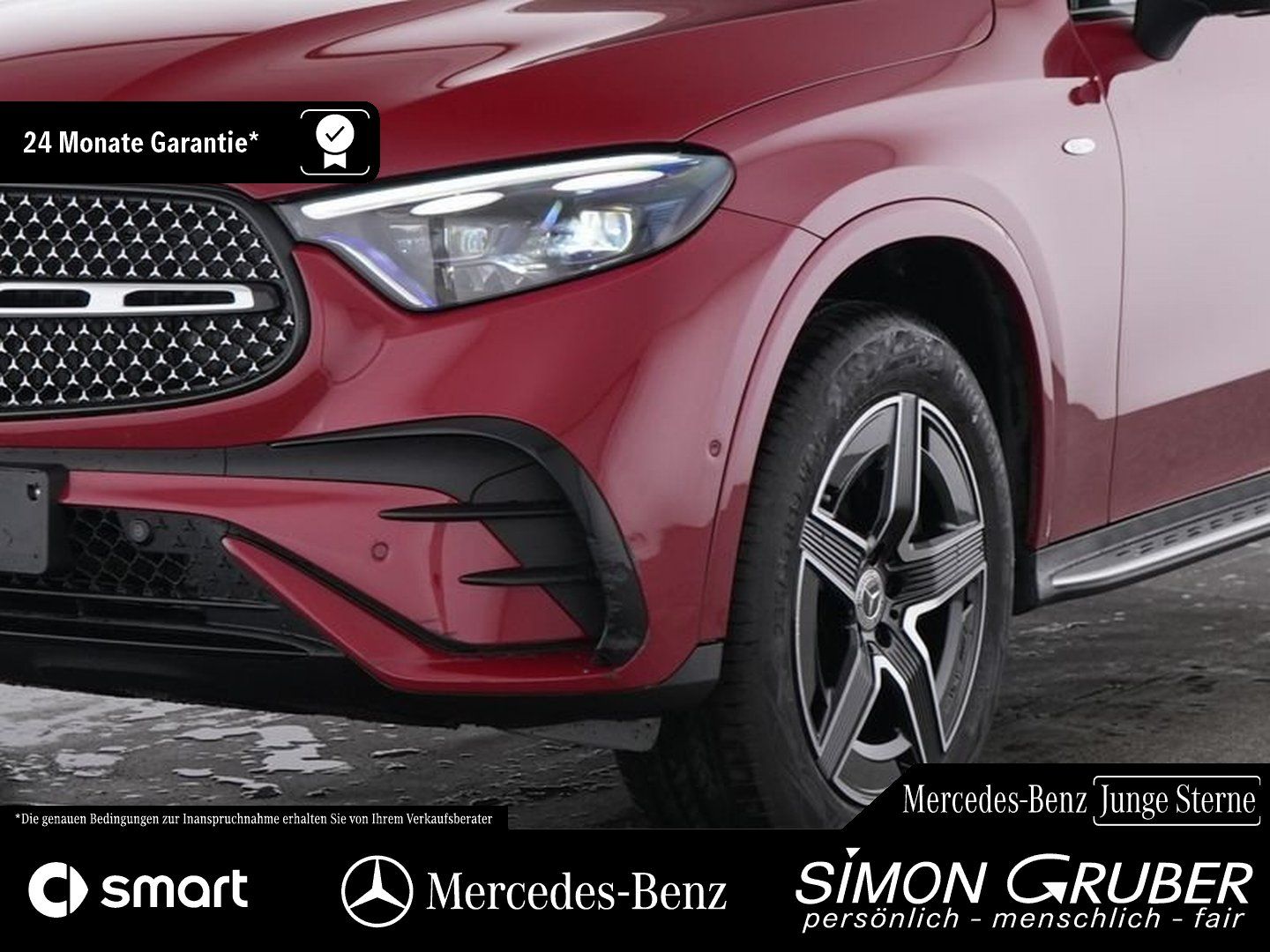 Fahrzeugabbildung Mercedes-Benz GLC 400 e 4M Coupé AMG Night Pano Burm Trittbret