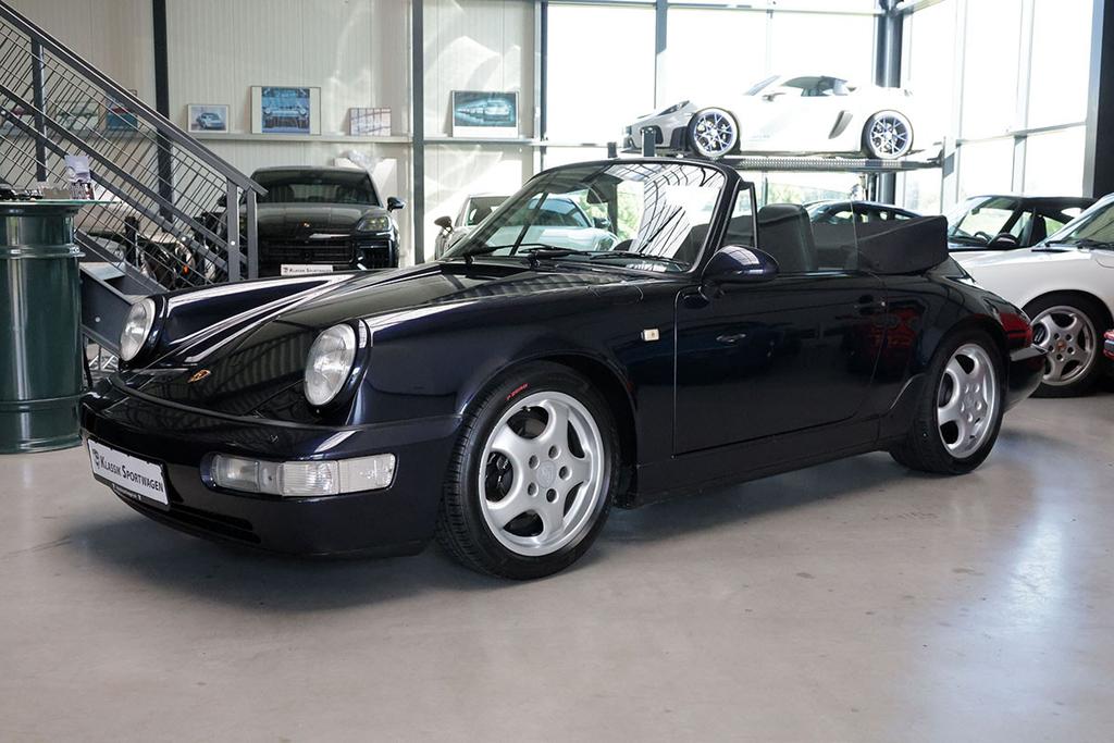 Porsche 964 C4 Cabriolet, Nachtblaumet., Traumzustand