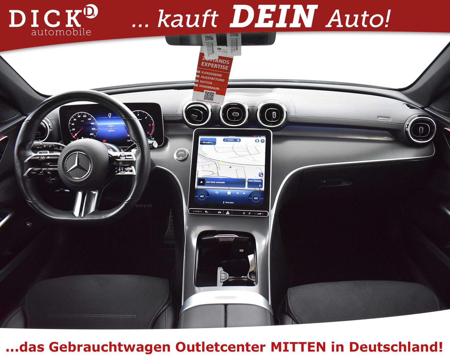 MERCEDES-BENZ C220d T 9G 2X AMG Line WIDESC+KAMER+LED+AHK+ACC+ - Image 11