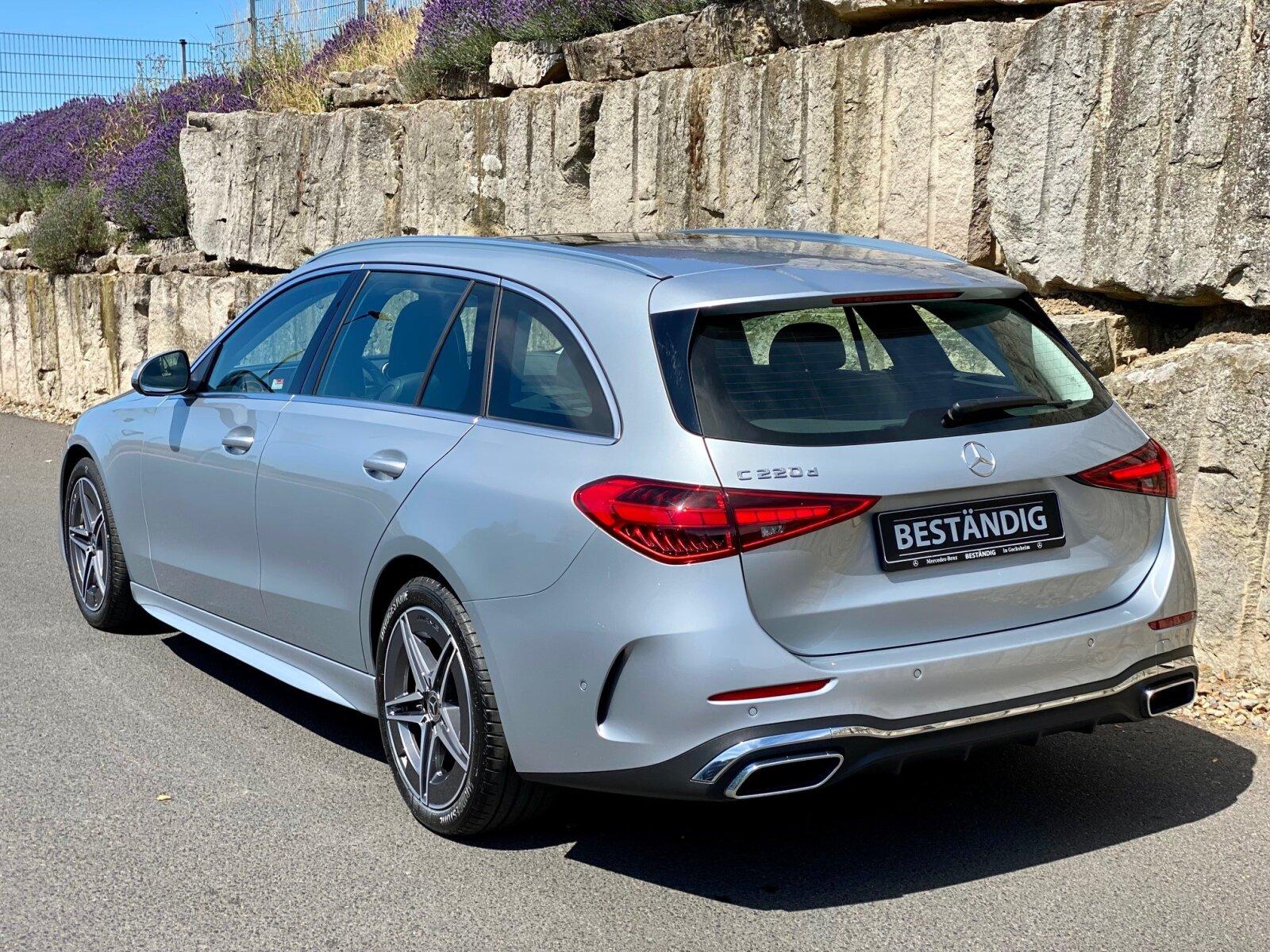 Mercedes-Benz C 220d T AMG+LED+PANO+NAVI+MBUX+PDC+KAMERA+18LMR