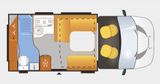Chausson Korus 530, Ford Transit, 5,99m, Hubbett, 1. Hand - Chausson Diesel Teilintegrierter
