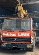 Mercedes-Benz 814 mit EFFER Autokran  - Mercedes-Benz Diesel Gebrauchtwagen aus dem Jahr 1985