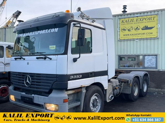 Mercedes-Benz Actros 3353 V8 Tractor 6x4 EPS Big Axle Hydrauli