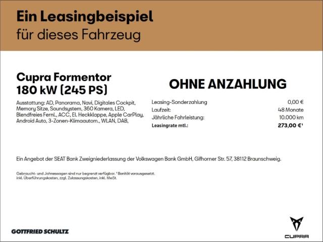 Cupra Formentor VZ TSI DSG PANORAMA SITZHEIZUNG FULL-L