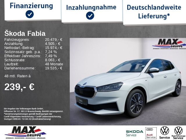 Skoda Fabia 1.0 TSI PDC+LED+KAMERA+LANE+GRA+BUSINESS+