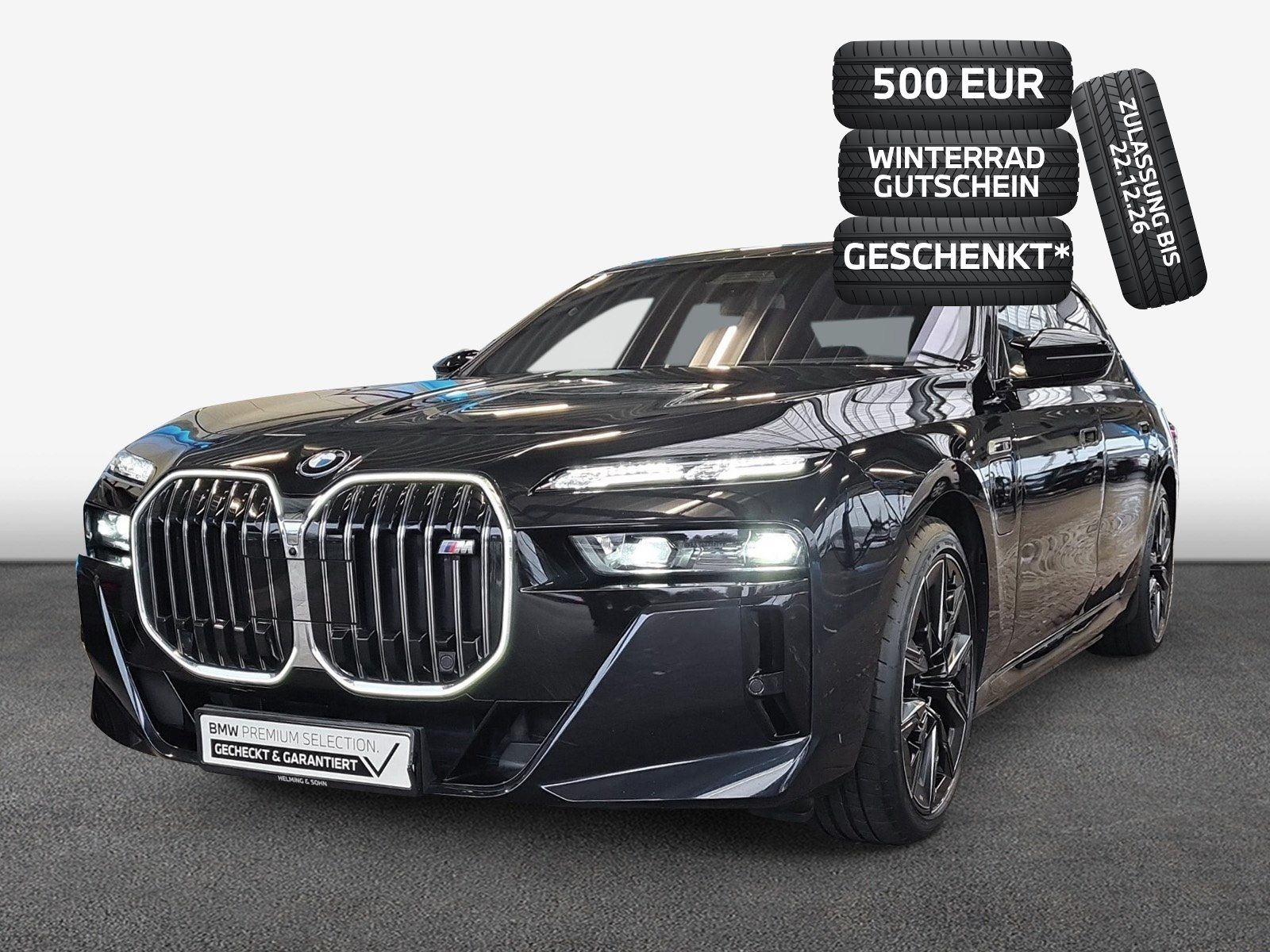 BMW M760e xDrive Limousine B&W Surround Massage AHK 