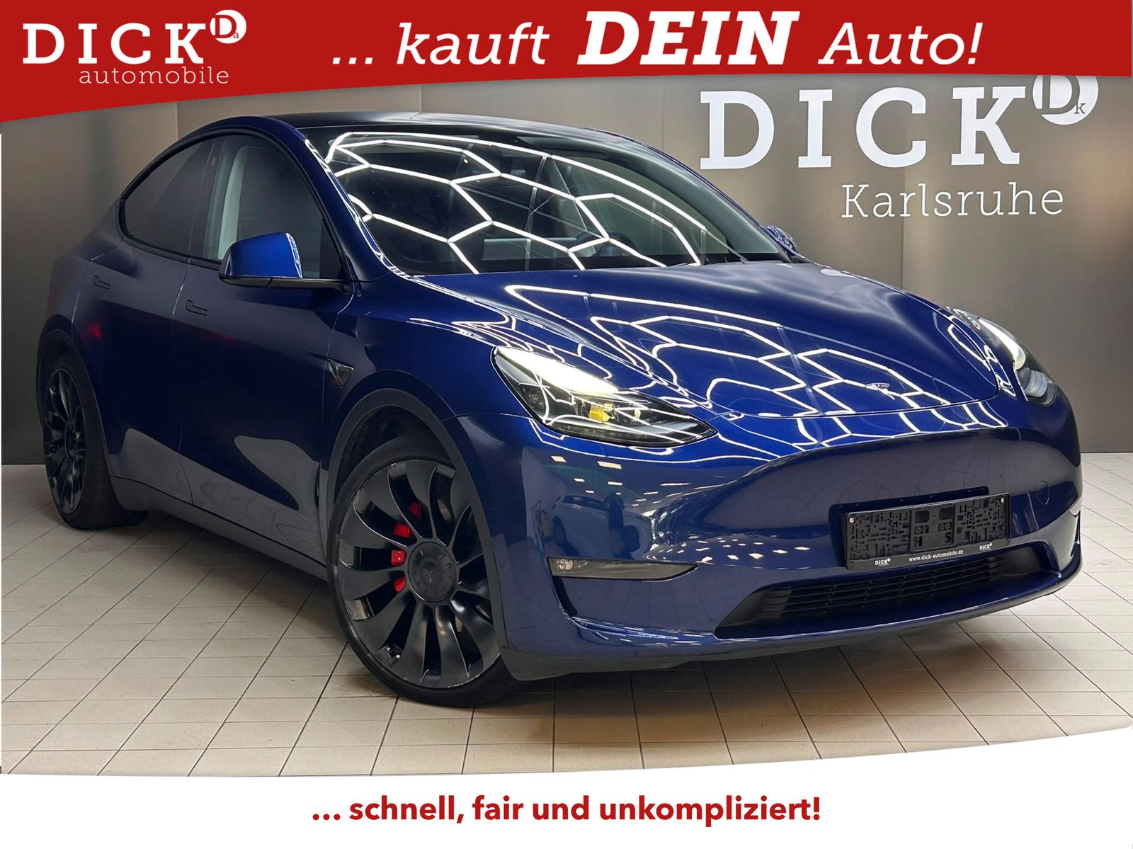 Fahrzeugabbildung Tesla Model Y Long Range Perform AWD PANO+LED+ACC+360+