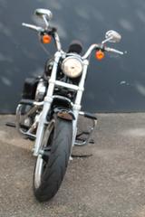 Harley-Davidson XL 883 Sportster Superlow + ZMM Auspuff + Tasche - HARLEY-DAVIDSON 883 SPORTSTER