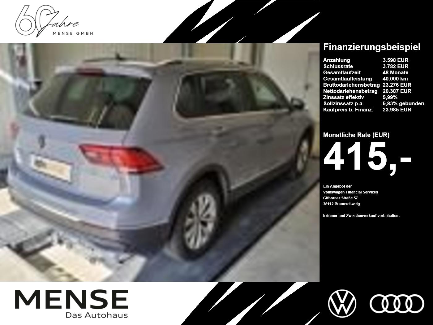 Volkswagen Tiguan 1.5 TSI DSG Life CarPlay AHK ACC LED Navi