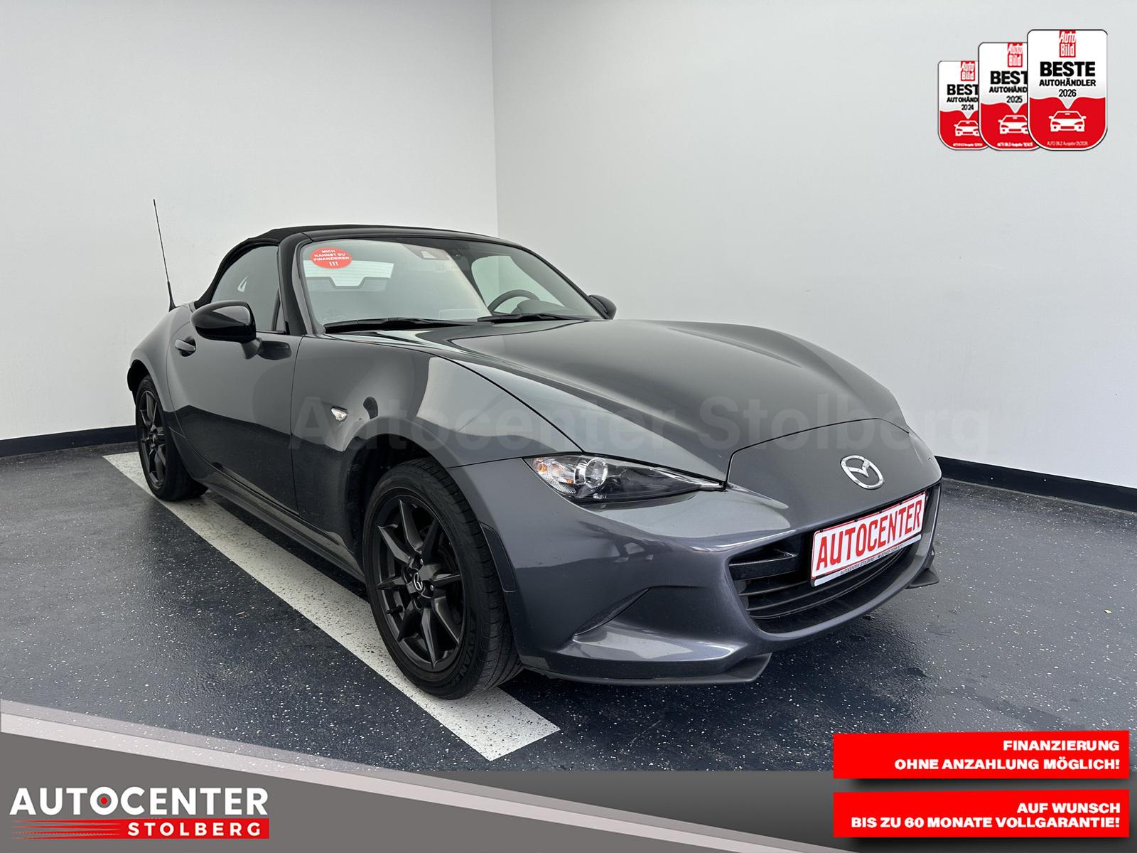 Mazda MX-5 Exclusive-Line "LEDER-NAVI-MULTI-SITZH-ALU"