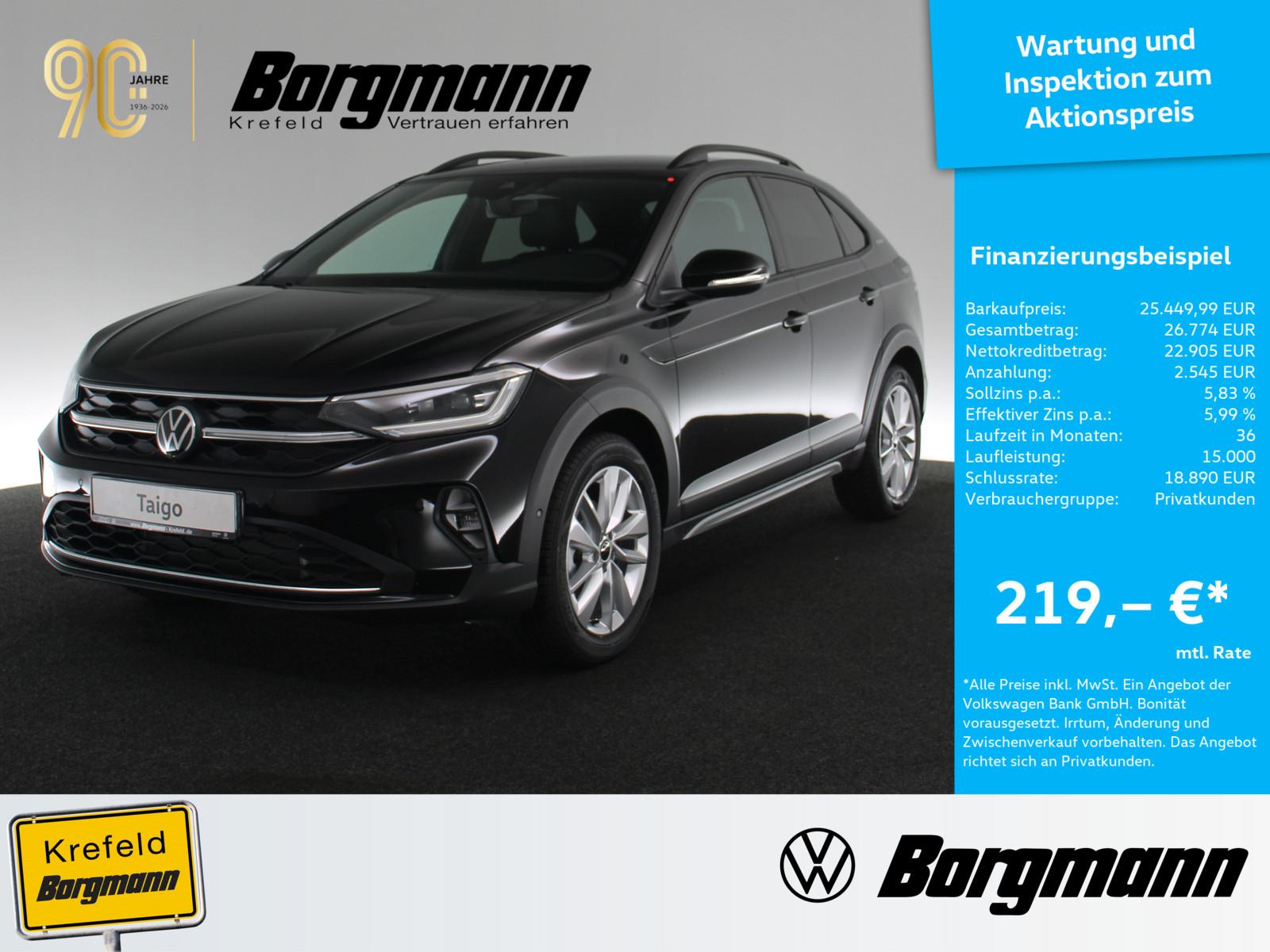 Volkswagen Taigo 1.0 TSI Energy AHK MATRIX-LED ACC SHZ PDC