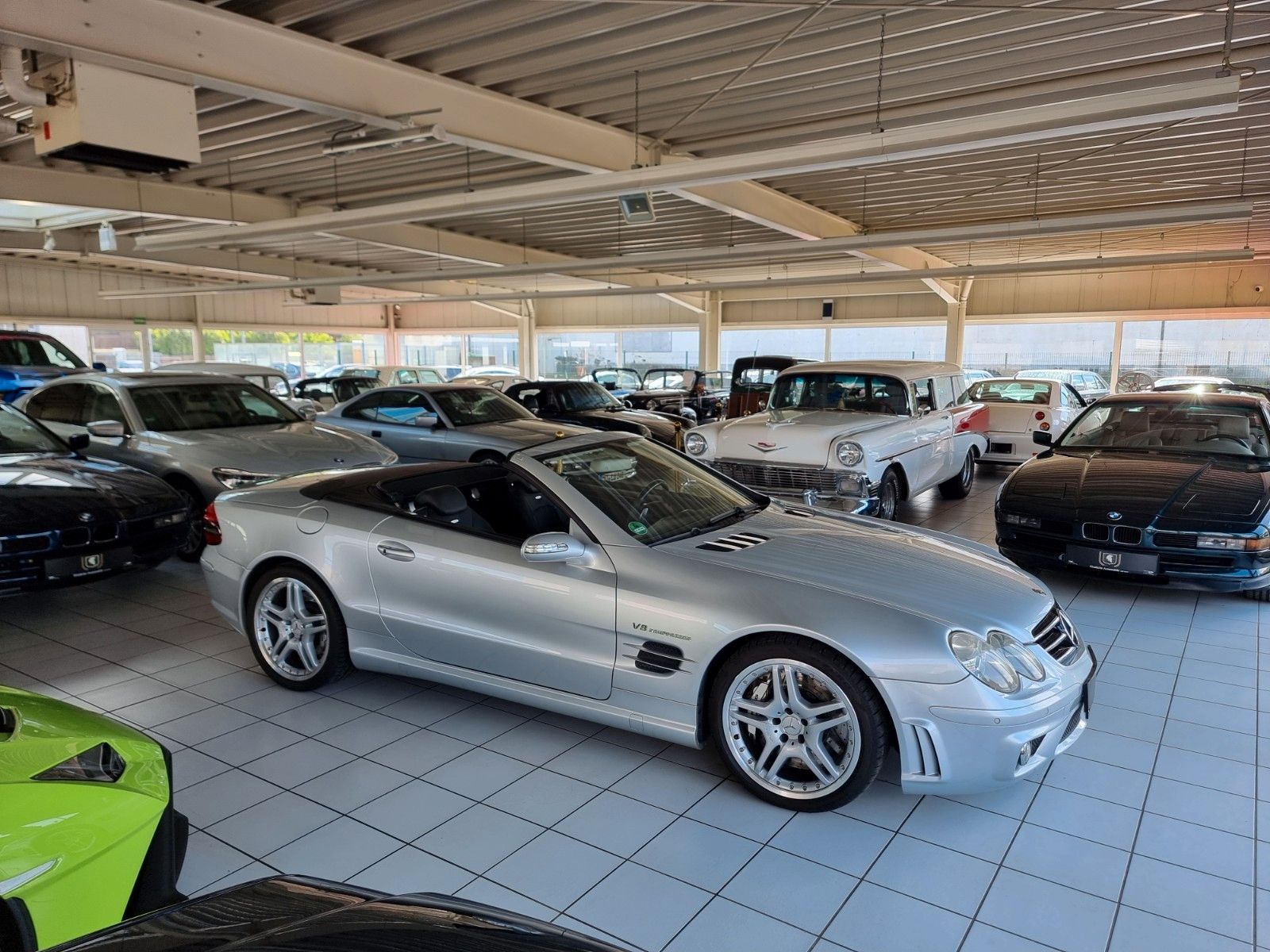 Fahrzeugabbildung Mercedes-Benz SL 55 AMG/Dt./Rarität mit F1 Performance Package