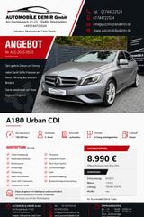 Mercedes-Benz A 180 CDI /NAVI/XENON/BT/TEL/ACC/S.HEFT/ - Mercedes-Benz A 180: Kleinwagen