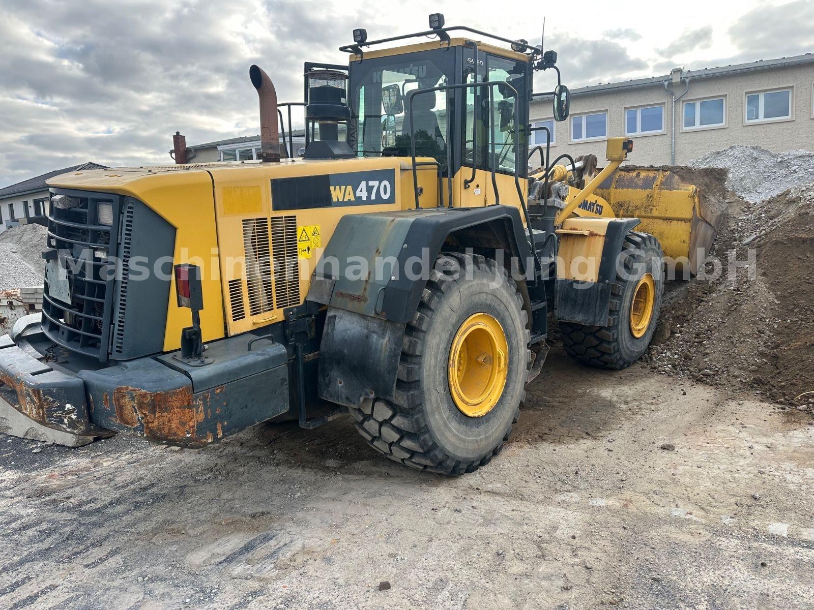 Komatsu WA 470-6 inkl. Pfreundt Waage