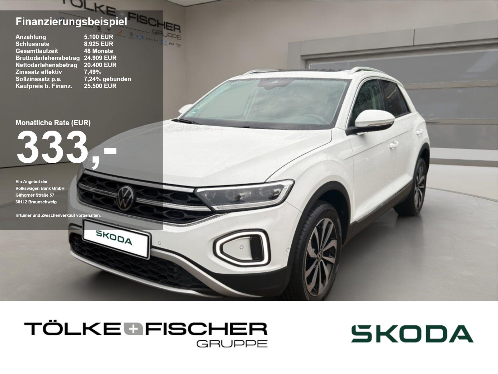 Volkswagen T-Roc 1.5 TSI Style Pano ACC Massage LED