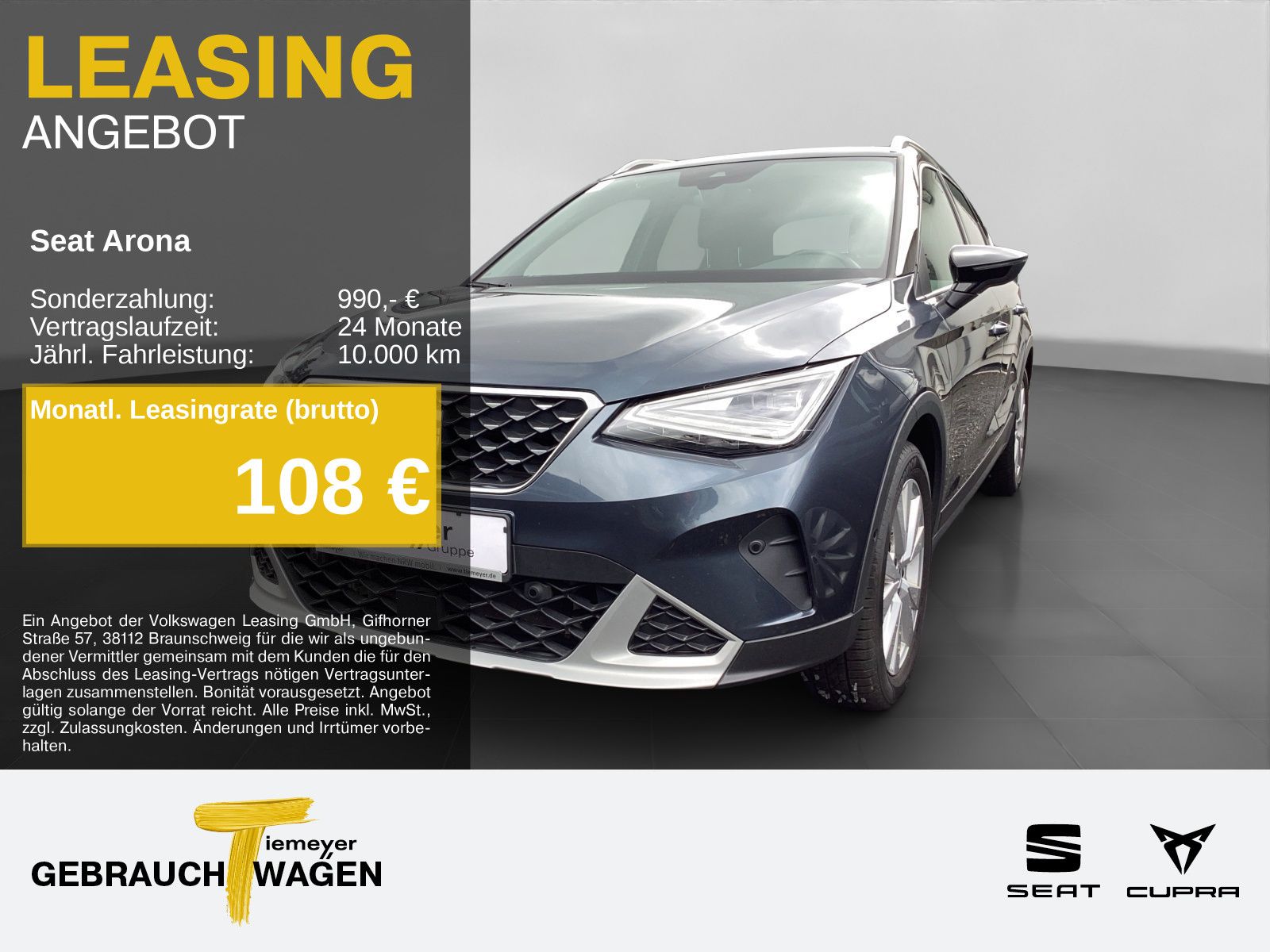 Seat Arona 1.0 TSI XP NAVI ACC LM17 PARKL SH GJR