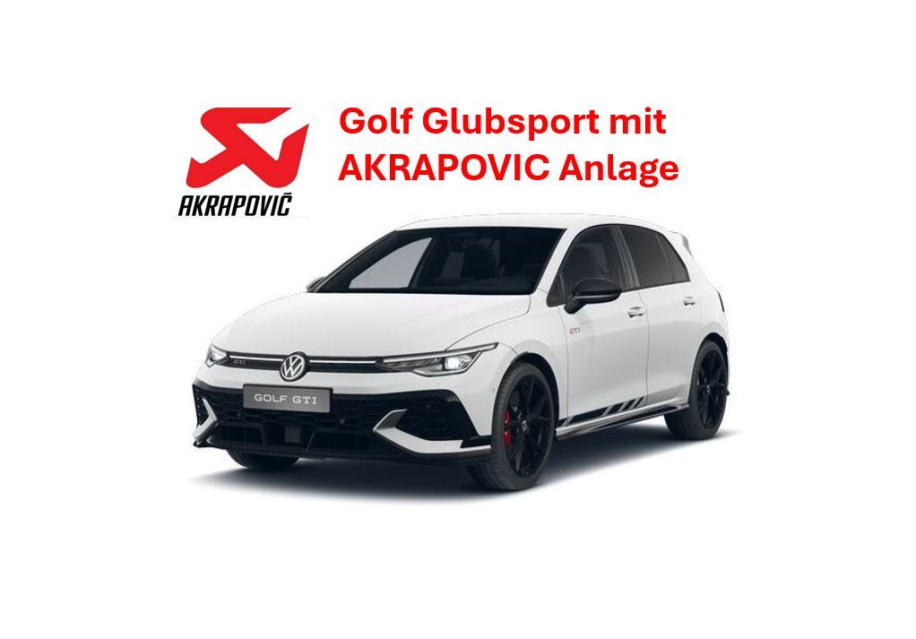 Volkswagen Golf GTI Clubsport AKRAPOVIC Anlage uvm.