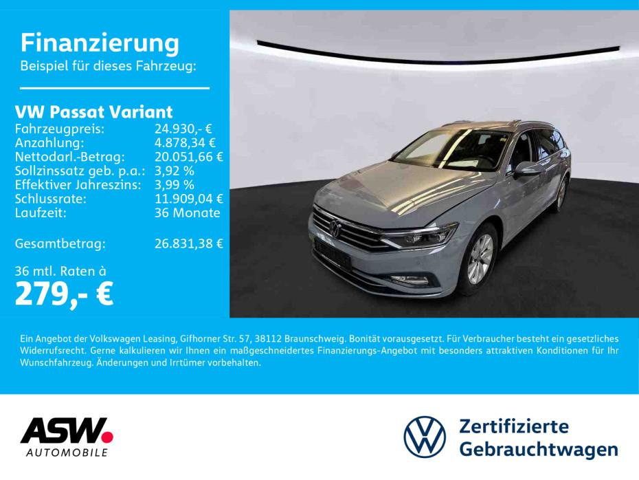 Volkswagen Passat Variant Business 2.0TDI DSG RFK ACC Stdhz