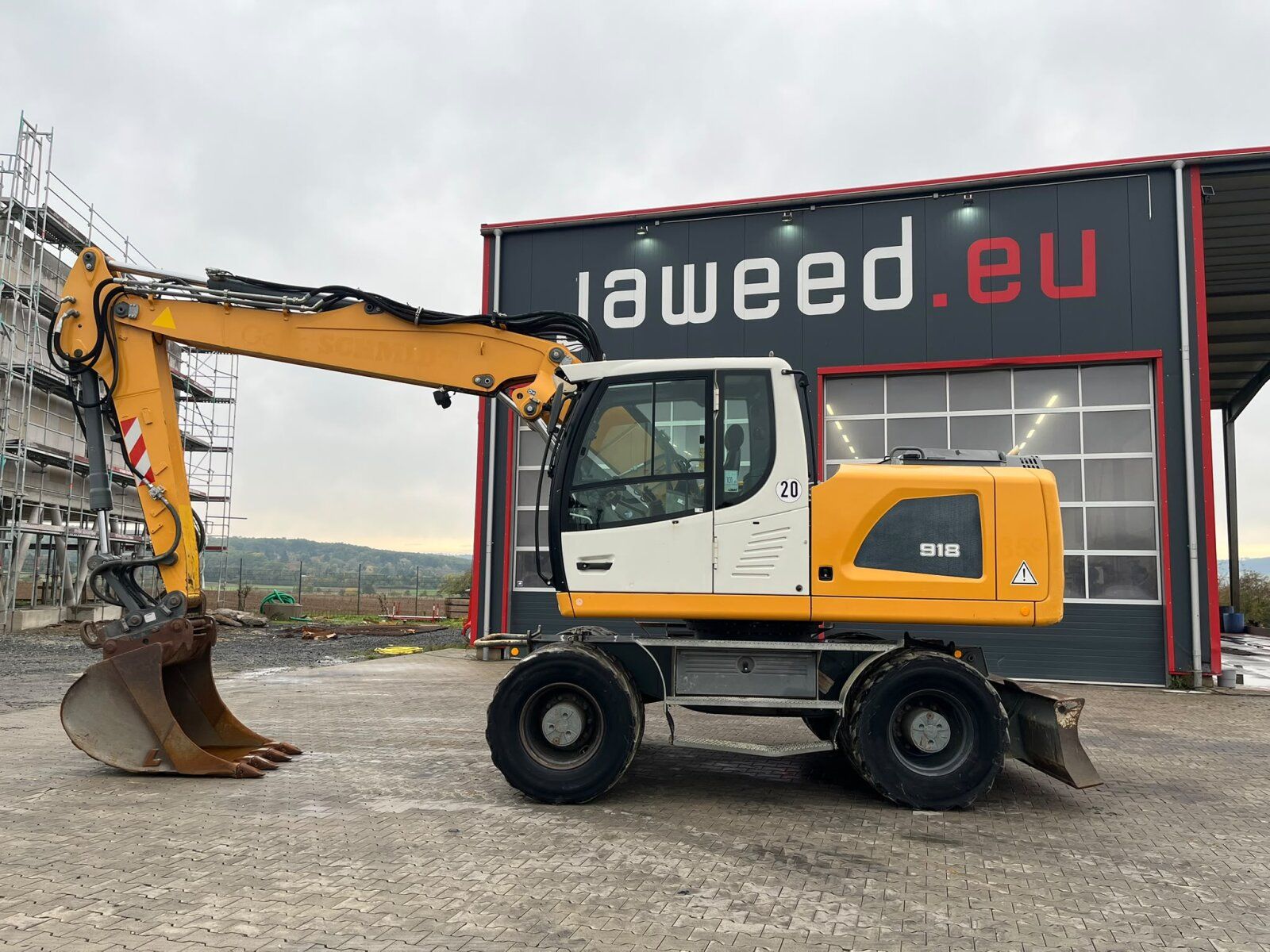 Fahrzeugabbildung Liebherr A 918 Litronic Mobilbagger Klima