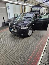 Audi A2 1.4 -S-Line plus original  - Audi A2: Schwarz