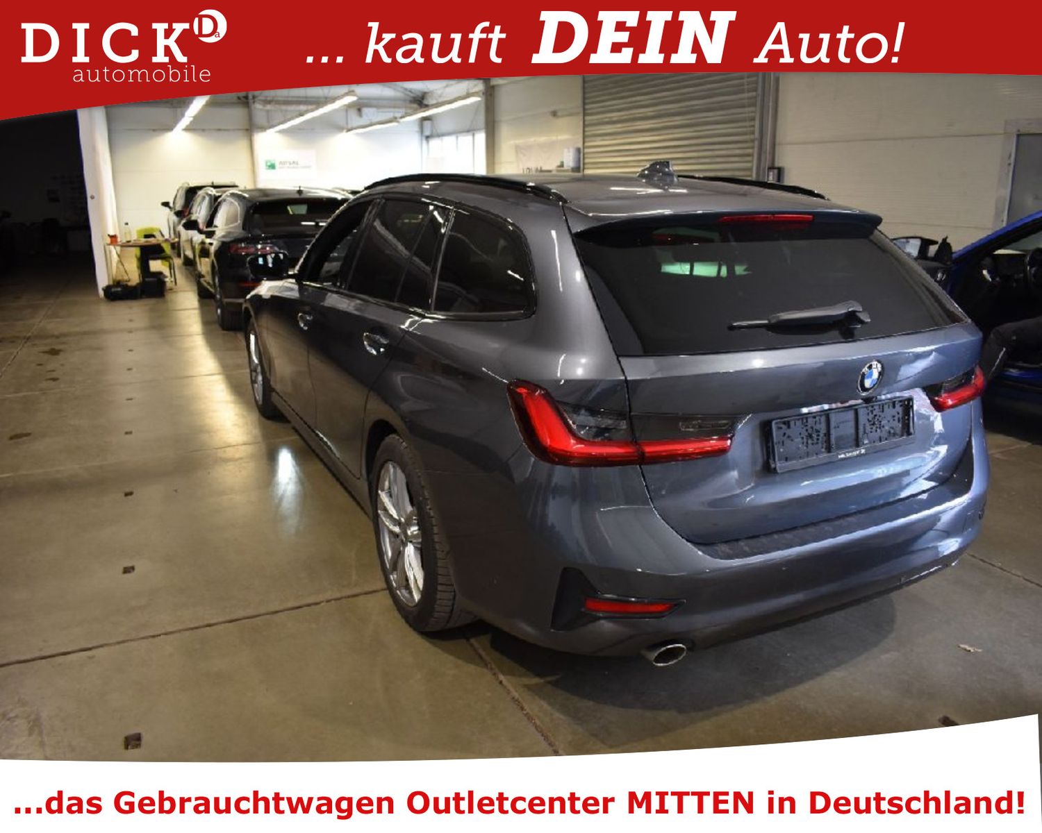 Fahrzeugabbildung BMW 318d T Aut. LED/VIRTU/HIFI/ACC/STANDHZ/AHK/8Fa
