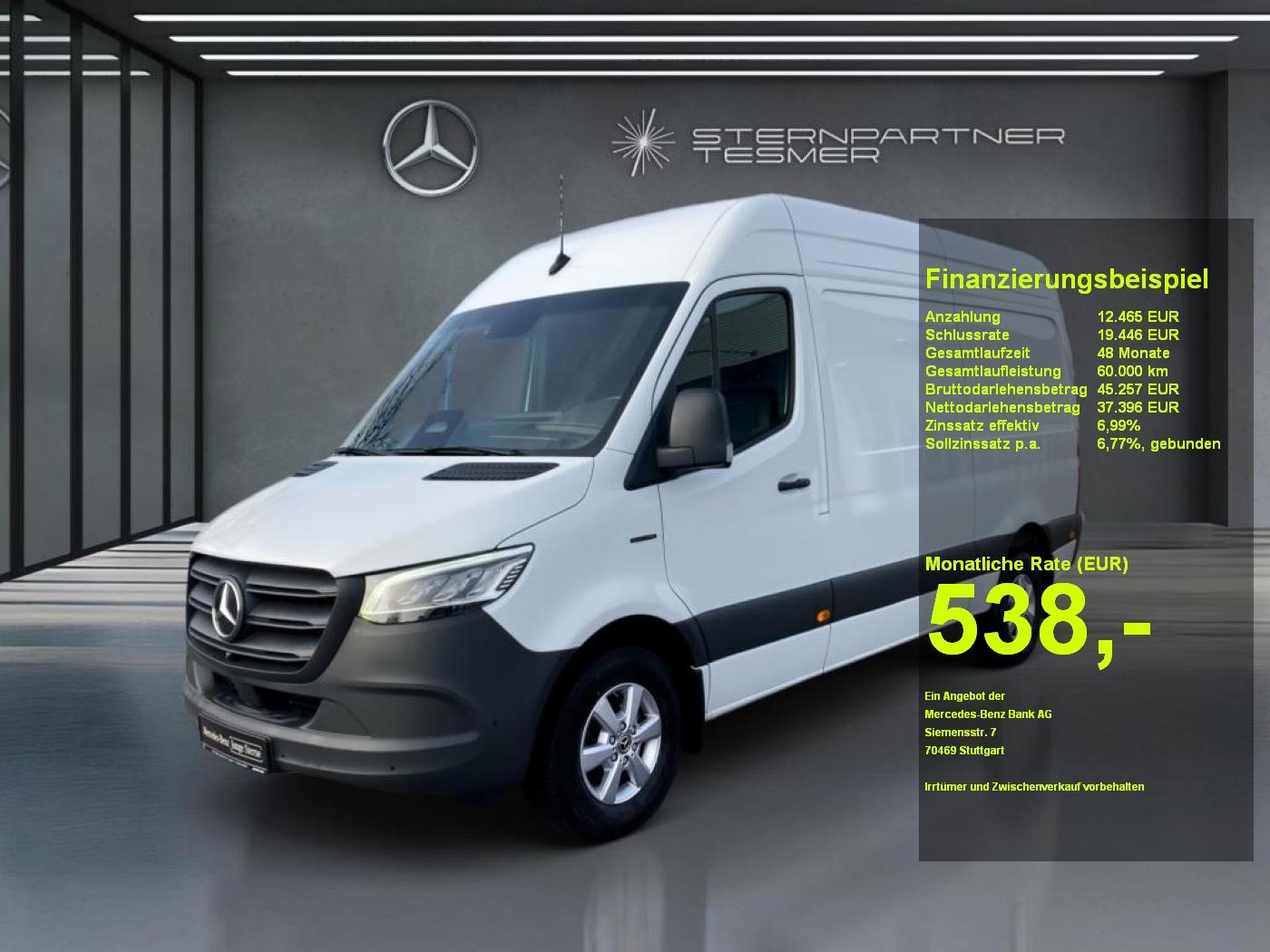 Mercedes-Benz eSprinter Sprinter 320 Kasten SELECT L2H2 81kWh