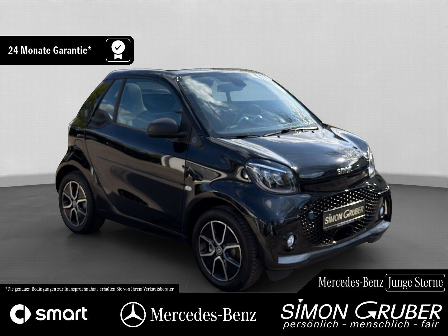Fahrzeugabbildung Smart fortwo EQ Cabrio Exclusive Winter Voll-LED 22KW