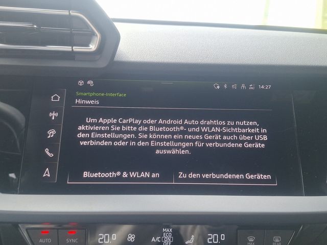 A3 Sportback 30 TFSI Rückfahrkamera, ACC, Naviga
