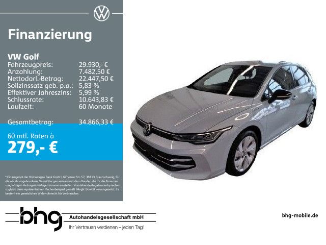 Golf 1.5 eHybrid DSG GOAL Mode3 ACCTravelAssist