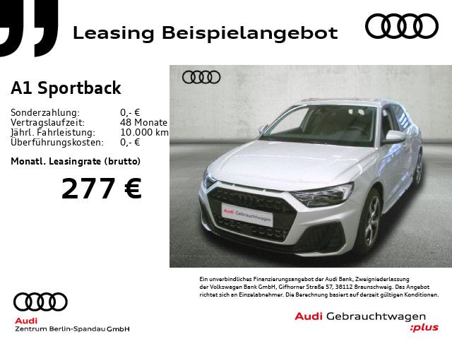 Audi A1 Sportback 25 TFSI S line S tronic *NAV+*ACC*