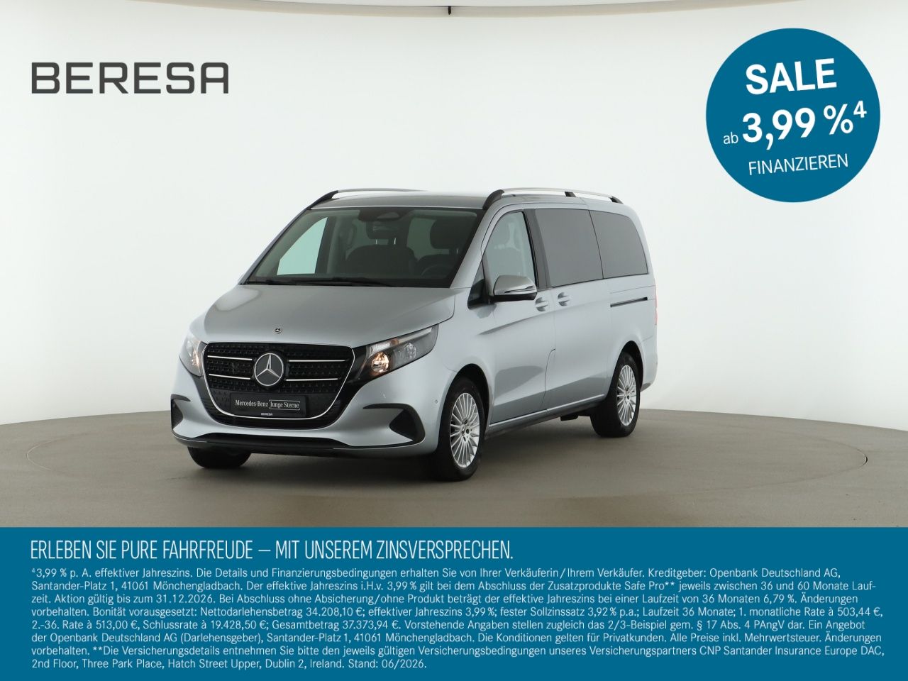 MERCEDES-BENZ V 220 d Lang Style AHK Distronic Pano 360°