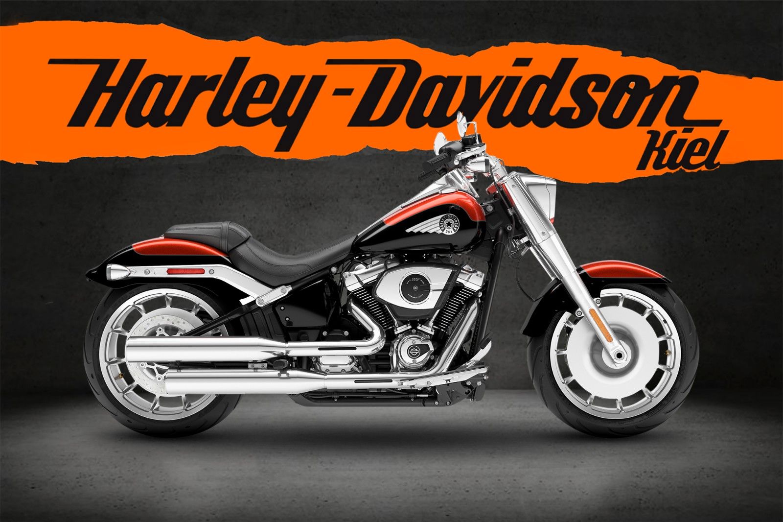 Fahrzeugabbildung Harley-Davidson FAT BOY FLFB 117 ci - MY25 - Kurzfr. Verfügbar