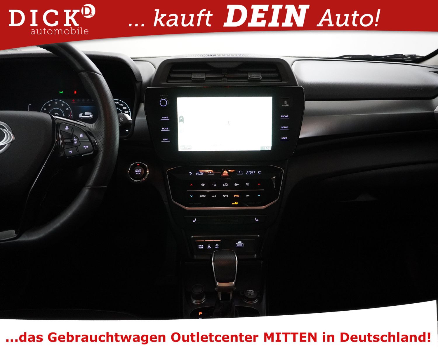 Fahrzeugabbildung Ssangyong Tivoli 1.5 Aut LEDER+PANO+VIRTU+NAV+LED+SHZ+KAM+