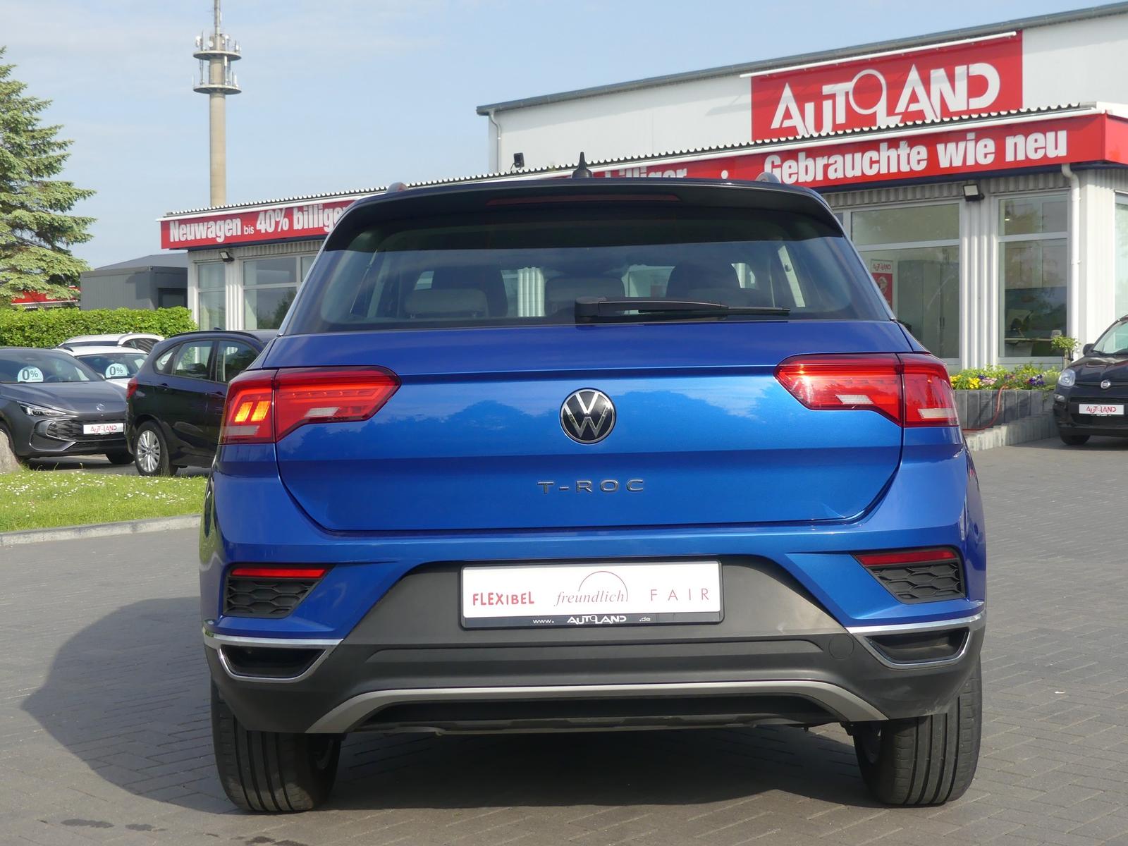 Volkswagen T-Roc 1.5 TSI Standheizung Navi Sitzheizung Spur, миниатюра 3