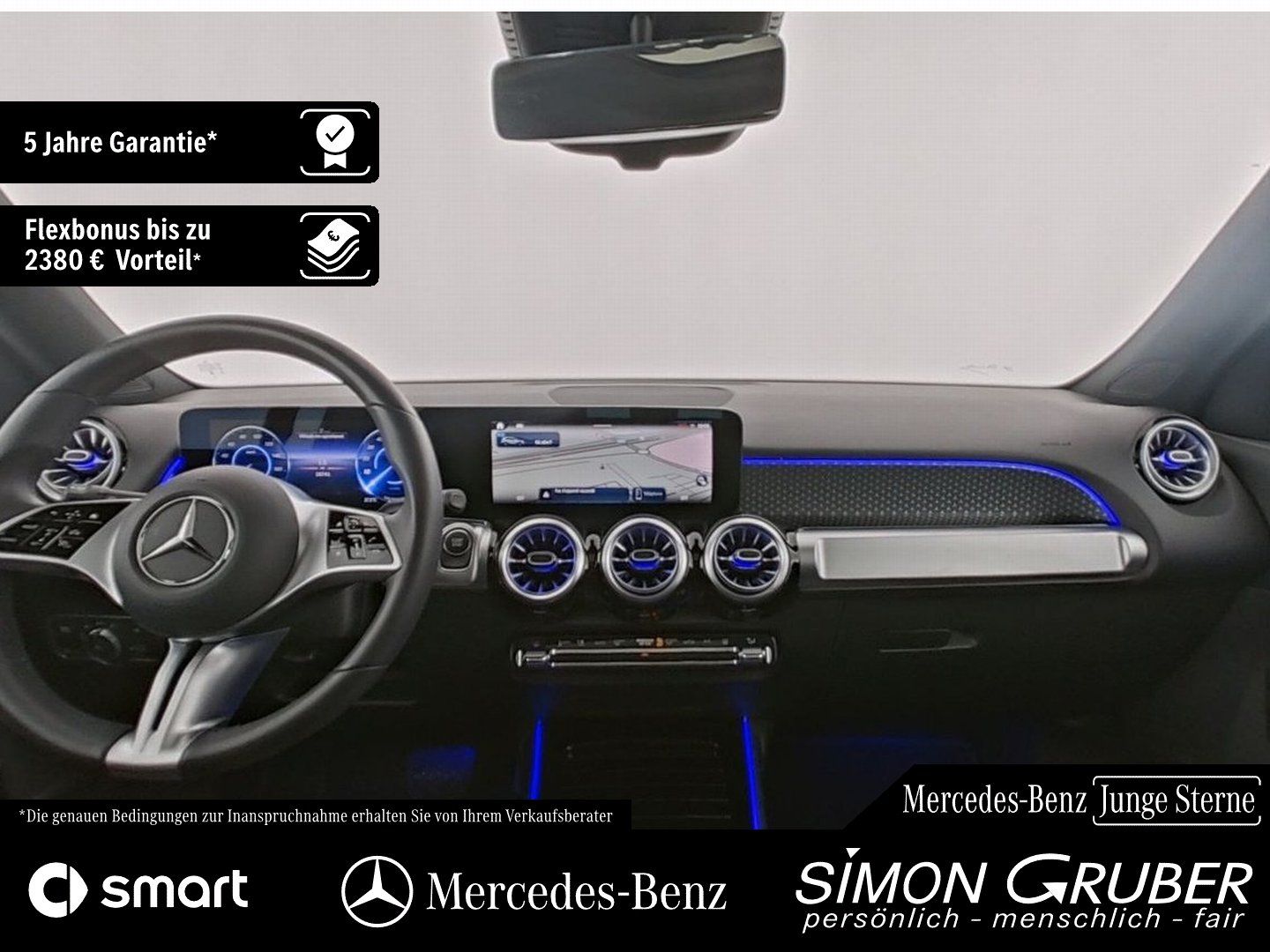 Fahrzeugabbildung Mercedes-Benz EQB 250+ Progressive Adv. Pano Kamera Amb 7Sitze