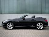 Mercedes-Benz SLK 200 9G-Tronic AMG-LINE*LEDER|XENON+ILS|PDC* - Mercedes-Benz SLK 200: Schwarz