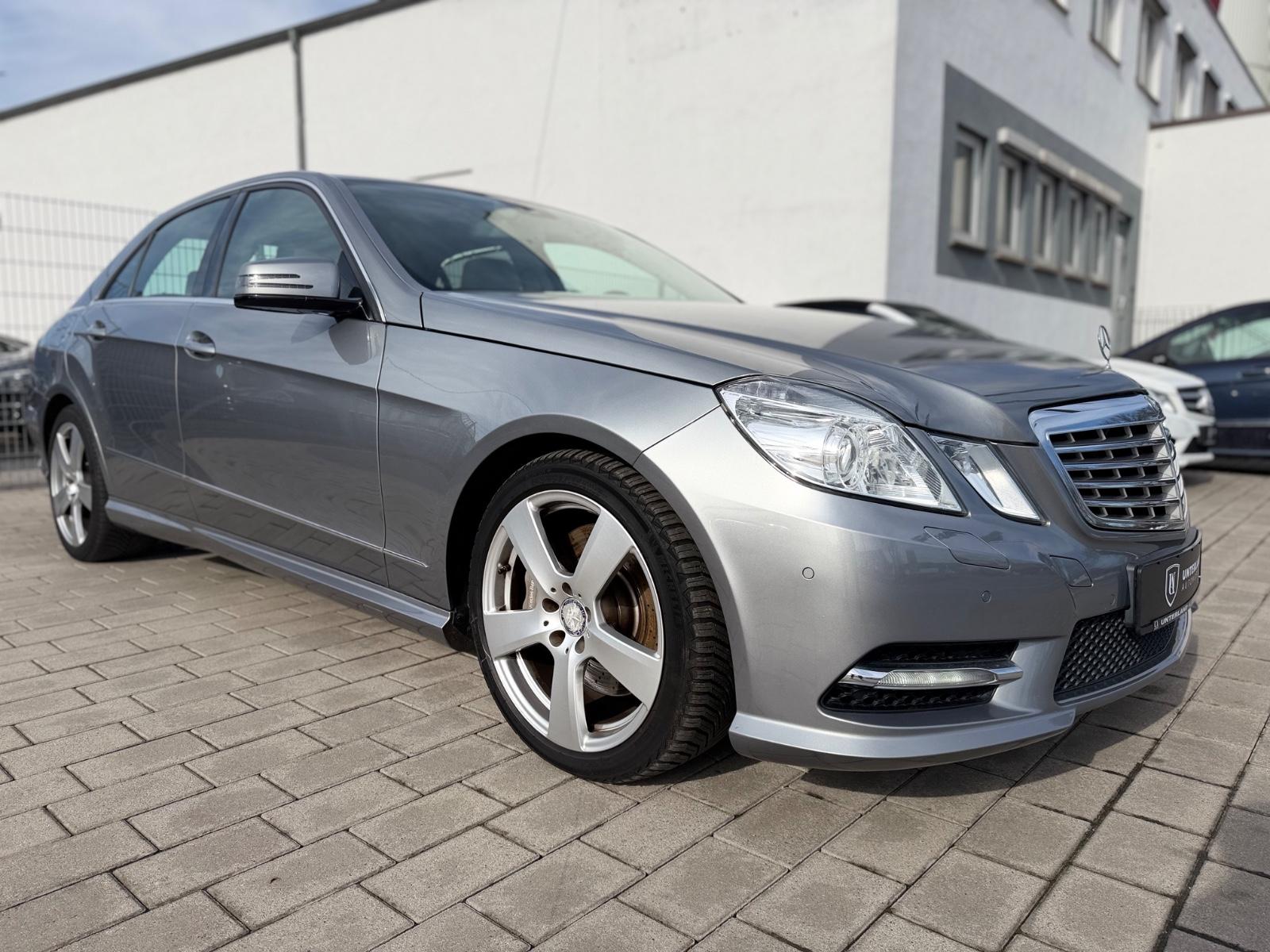 Mercedes-Benz E 350 CGI Limousine AMG Line |LEDER|St.HzG|GSHD|