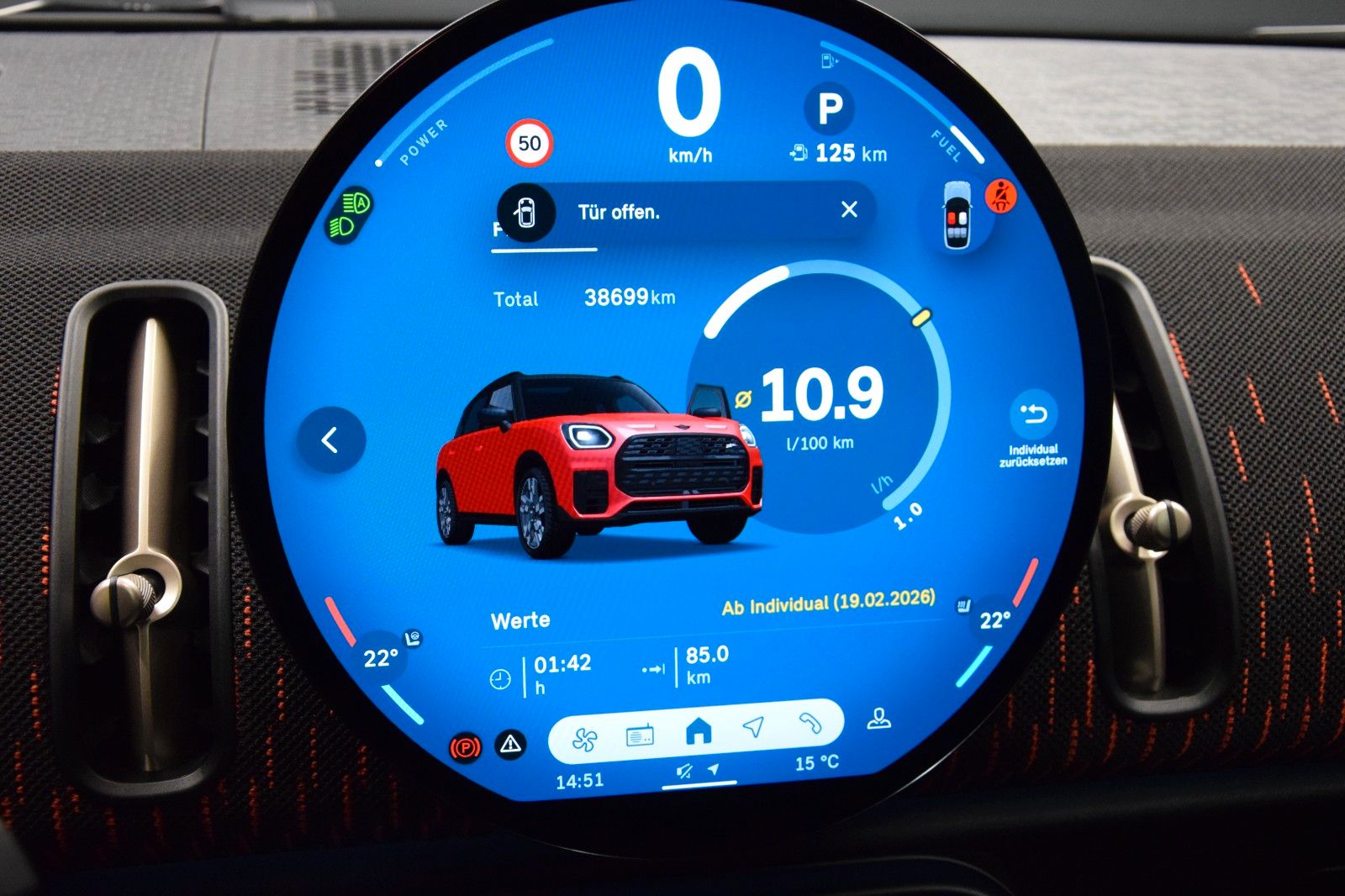 Fahrzeugabbildung MINI Countryman C John Cooper Works Trim L-Paket Pano